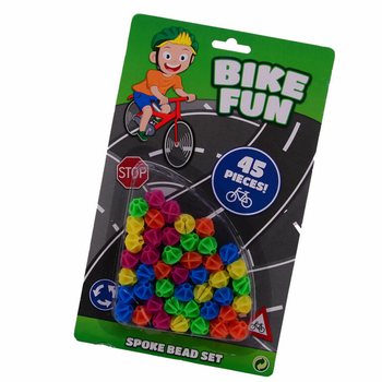 BIKE FUN - 45x EKEPERLER TIL SYKKEL P&Aring; KORT (1 stk.)