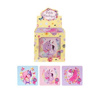 Puslespill Ponny / Hest 13 x 12 cm i Display (108 stk)