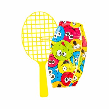 Paddle Racket med Ball - Smiley (12 stk.)