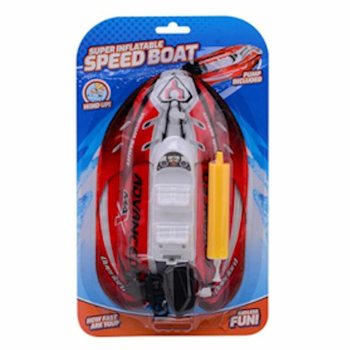 Oppbl&aring;sbar speedb&aring;t med opptrekkbar motor - 6 stk.