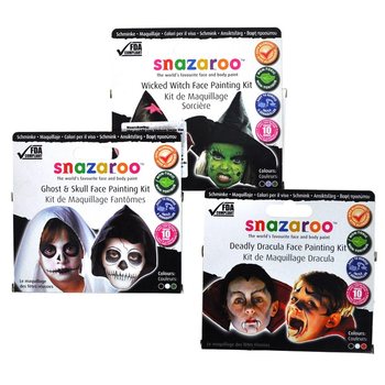 SNAZAROO - Assorterte Ansiktsmalingssett (2 stk.)