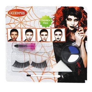 Halloween Ansiktsmaling p&aring; Kort (6 stk.)
