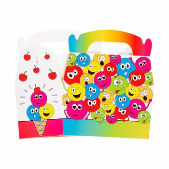 Gaveeske Smiley 12x12,5x6 cm (12 stk.)