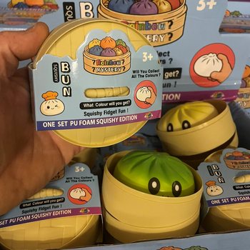 RAGE - Squishy Bun Dumplings STORE - ONE SET PU FOAM SQUISHY EDITION (12 stk.)