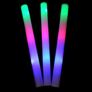 LED Skumpinner - Multifarget Partylys i Display (24 stk.)