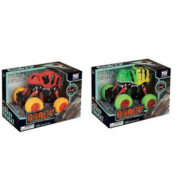 Store Pull Back Dinosaur Monster Trucker - Luksus Gaveeske (2 stk)