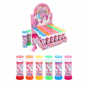 SÅPEBOBLER - UNICORN / ENHJØRNING - 50ML I DISPLAY (36 stk.)