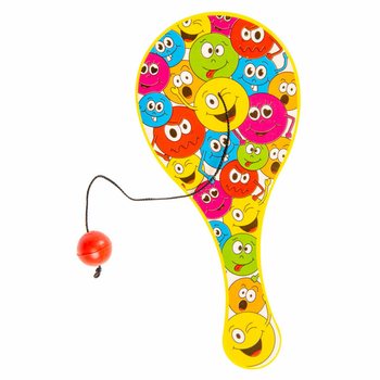 PADDLE BAT - STRANDREKKERT MED BALL - MODELL: SMILEY (48 stk.)