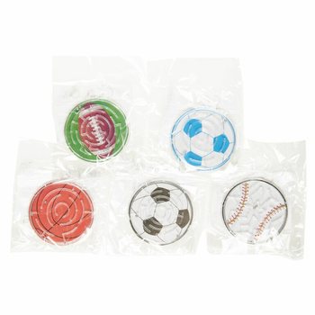 Runde Mix Sport T&aring;lmodighetsspill (36 stk.)