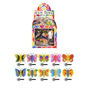 Utskytbare Sommerfugler i Display (60 stk)