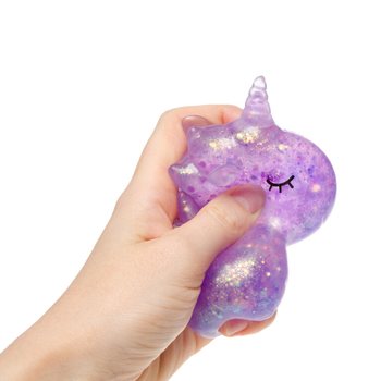 Klemme-Enhj&oslash;rning Squeeze / Squishy i Display (12 stk.)