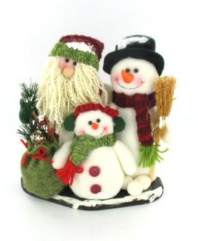 LUKSUS JULEDEKORASJON FAMILIE (1 stk.)