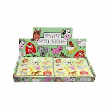 FUN STICKERS – MODELL: BONDEGÅRDSDYR (120 stk.)