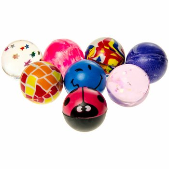 MIX SPRETTEBALLER &Oslash; 3,2 cm (50 stk)
