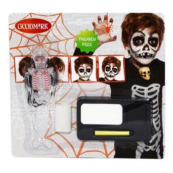 Halloween Ansiktsmaling p&aring; Kort (6 stk.)