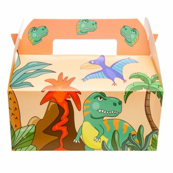 MENUBOKS DINOSAUR - 22,5 x 12 x 9,5 cm (24 stk.)