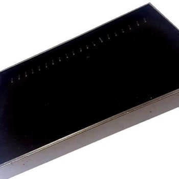 Displayboks for Armb&aring;nd/Halskjede Sort Fl&oslash;yel (1 stk.)