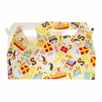 MENUBOX SINTERKLAAS - 22,5 x 12 x 9,5 cm (24 stk.)