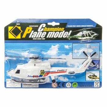 POLITIHELIKOPTER MED TREKKSNOR (6 stk.)