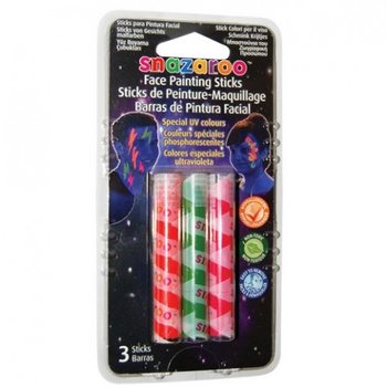 SNAZAROO - Spesiell UV-Ansiktsmaling (6 stk.)