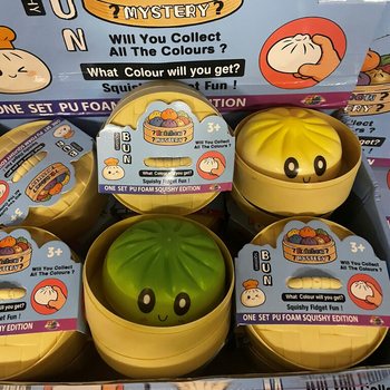 RAGE - Squishy Bun Dumplings STORE - ONE SET PU FOAM SQUISHY EDITION (12 stk.)