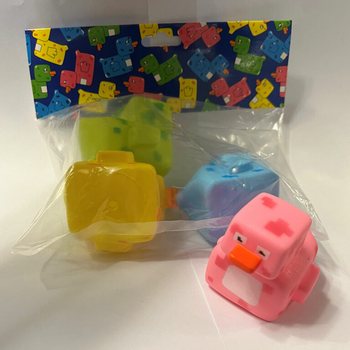 Gamingender Miks - Badeender 6x5 cm (4 stk.)