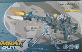 Combat Leketøysmaskingevær - 56 cm