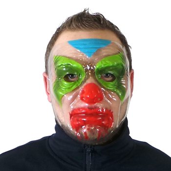 Skrekklovn-maske (6 stk.)
