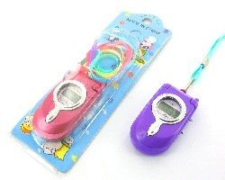 Hengende LCD-klokke Mobiltelefon-Form (24 stk)