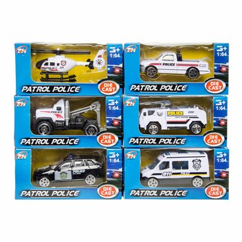 MIX METALL POLITIBILER I DISPLAY (36 stk)
