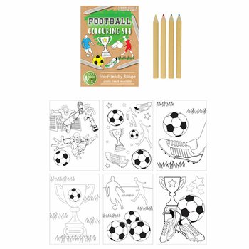 ECO FRIENDLY Fotball Tegnesett (25 stk.)