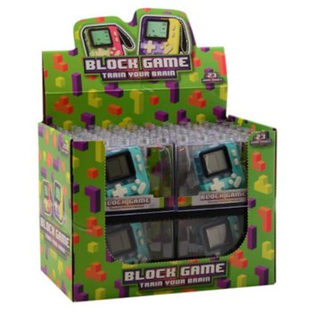 BLOCK-SPILLKONSOLL - MIX FARGER - I DISPLAY (12 stk.)