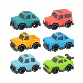 JOUECO - BIO-PLASTBILER I DISPLAY (18 stk)
