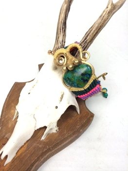 HANDMADE ORIGINALS Armbånd GREENSTONE Gul (1 stk.)