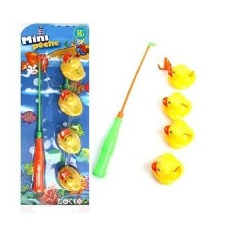 FISKESPILL MED 4 ENDER (24 stk.)