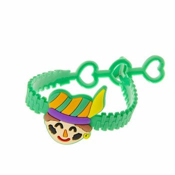 SINTERKLAAS - SILIKONARMB&Aring;ND FOR BARN (12 stk.)