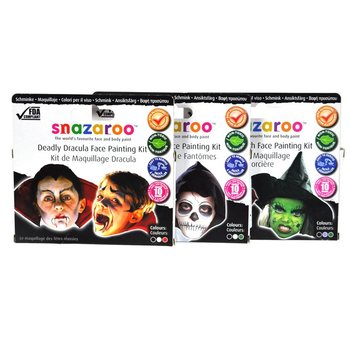 SNAZAROO - Assorterte Ansiktsmalingssett (2 stk.)