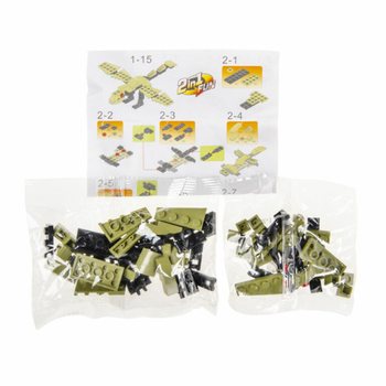 Bricks Byggeklosser - Dinosaur-sett i Kapsel-display (6 stk)