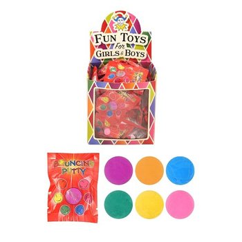 BOUNCING PUTTY I UTDELINGSPOSER I DISPLAY (60 stk)