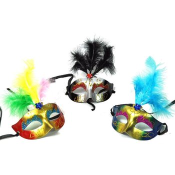 VENETIANSK MASKE - MODELL 9 (12 stk.)
