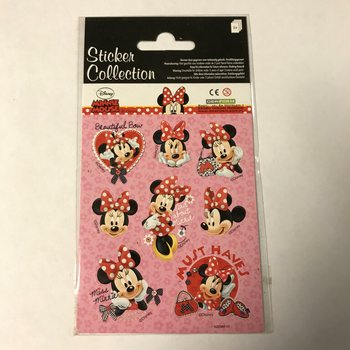 Disney Minni Mus Klistremerker - 16 x 9 cm (10 sett)