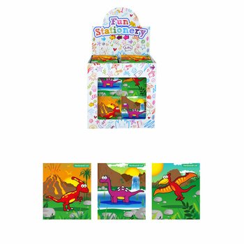 Dinosaur Notatblokker Display (480 stk.)