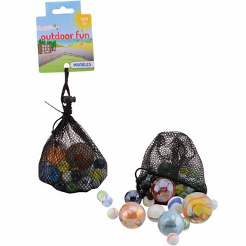 OUTDOOR FUN - KLINKEKULER I KULEPOSE, 500 GRAM (6 stk.)