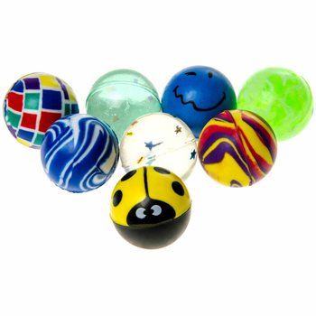 MIX SPRETTEBALLER &Oslash; 2,7 cm (100 stk.)