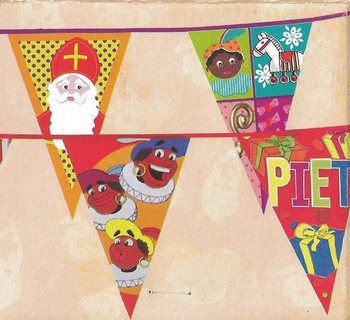SINTERKLAAS FLAGGREKKE 6 METER (5 stk.)