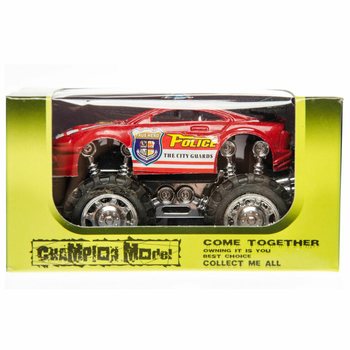 Politi Monster Truck i Display (12 stk.)