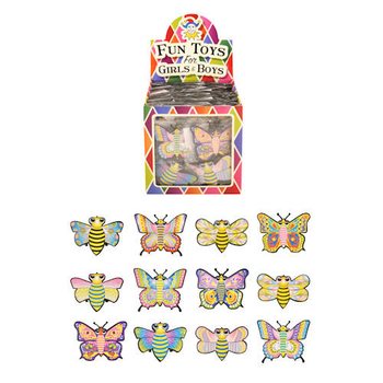 Pull Back Sommerfugler i Display (24 stk.)