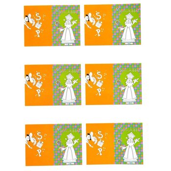 14-delers Sinterklaas / St. Nikolas Bordservise (12 stk.)