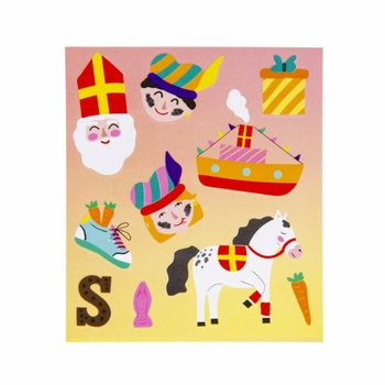 FUN STICKERS - MODELL: SINTERKLAAS (120 stk.)