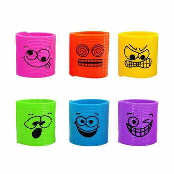 MINI FUNNY FACES SPIRALER Ø3,5 CM (6 stk.)